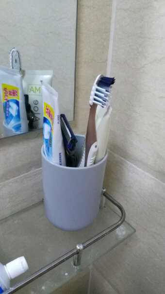 巧助手漱口杯子刷牙杯洗漱杯塑料牙缸TH1107耐摔吗，质量怎么样？