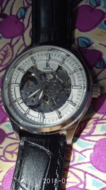 阿帕琦IK手表镂空全自动夜光机械表时间不难，好像零件脱掉了一个，能修吗？最好换一块？