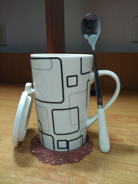 陶瓷-马克杯布丁瓷艺创意马克杯带盖勺大容量陶瓷茶水杯子评测解读该怎么选,评测不看后悔？