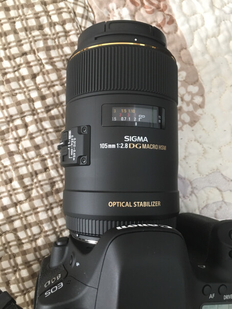 适马70mm F2.8微距镜头这镜头佳能77D能用上吧？