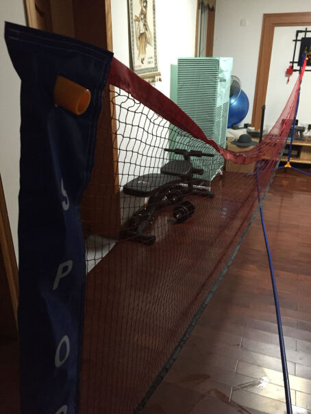 靓健便携式羽毛球网架这个架子和网的质量怎么样？稳定性怎么样？