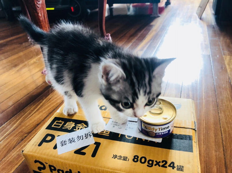 猫零食泰国进口最宠猫罐头80g*24罐白身金枪鱼+鸡胸肉啫喱款对比哪款性价比更高,评测哪款质量更好？