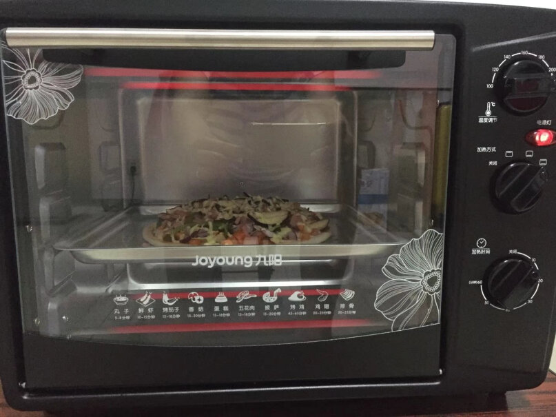 九阳家用电烤箱32升能考披萨和面包不？