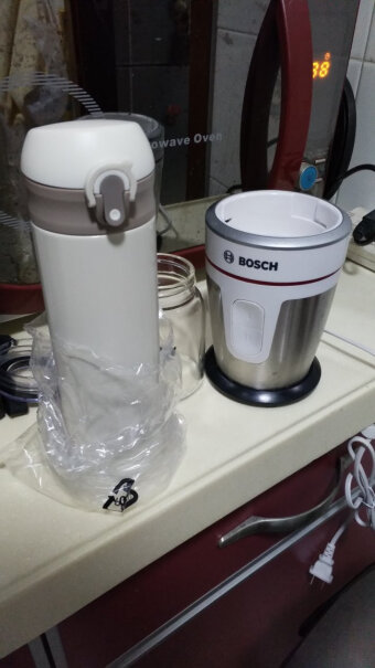 料理机博世料理机便携式榨汁机家用多功能奶昔水果汁机使用两个月反馈！来看看图文评测！