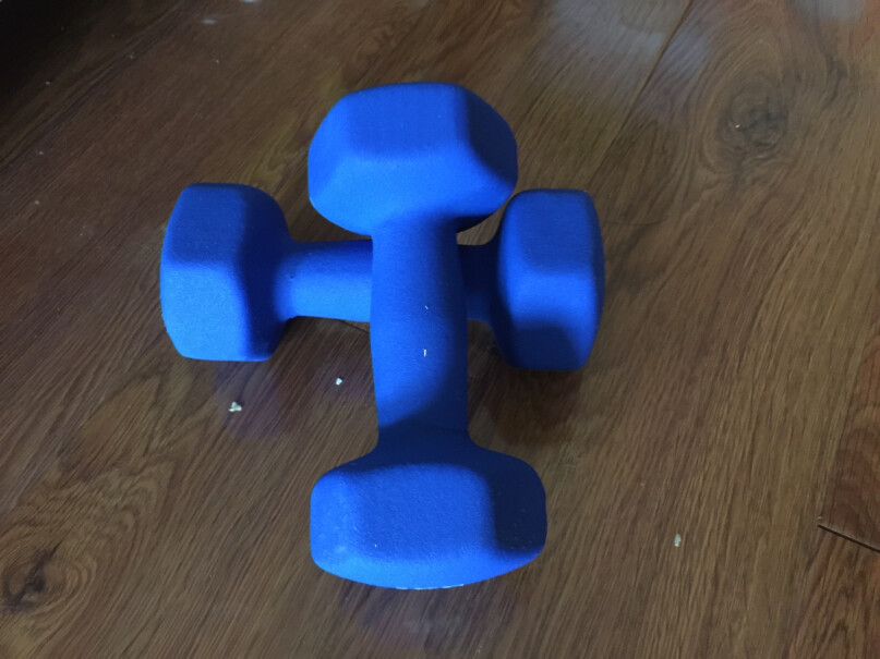 哑铃诚悦运动健身器材磨砂浸塑哑铃8公斤CY-101蓝色最新款,优缺点分析测评？