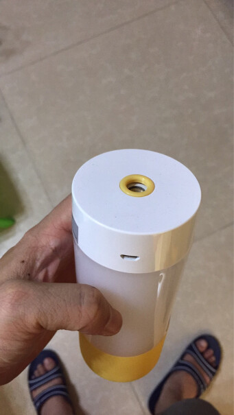 nanum空气加湿器我买的灯怎么不亮啊？