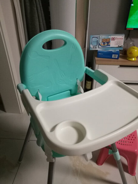 Tobaby儿童餐椅宝宝饭桌高低调节拼接宝宝25个月好坐吗？