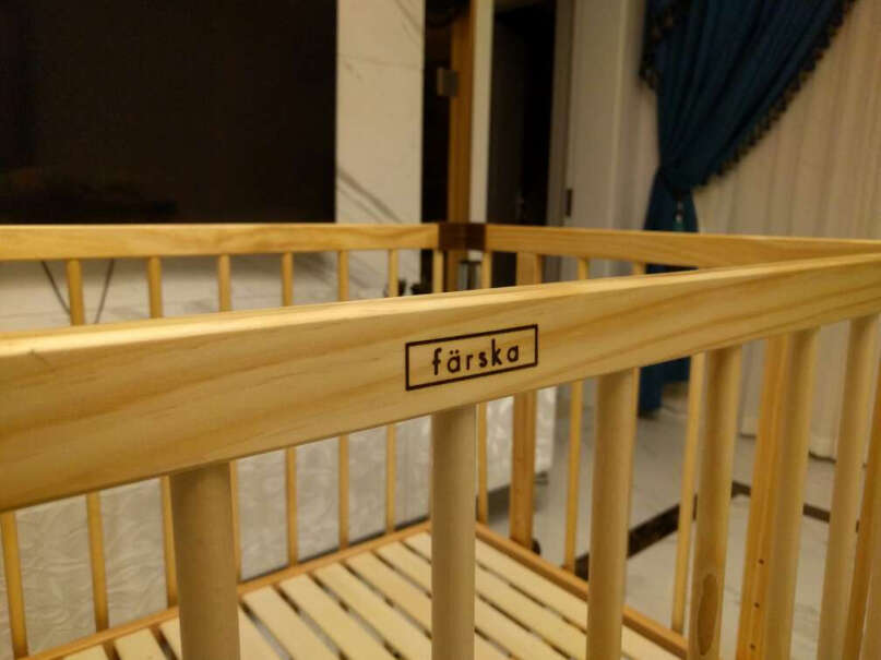 婴儿床farska全实木婴儿床冰箱评测质量怎么样！评测结果好吗？