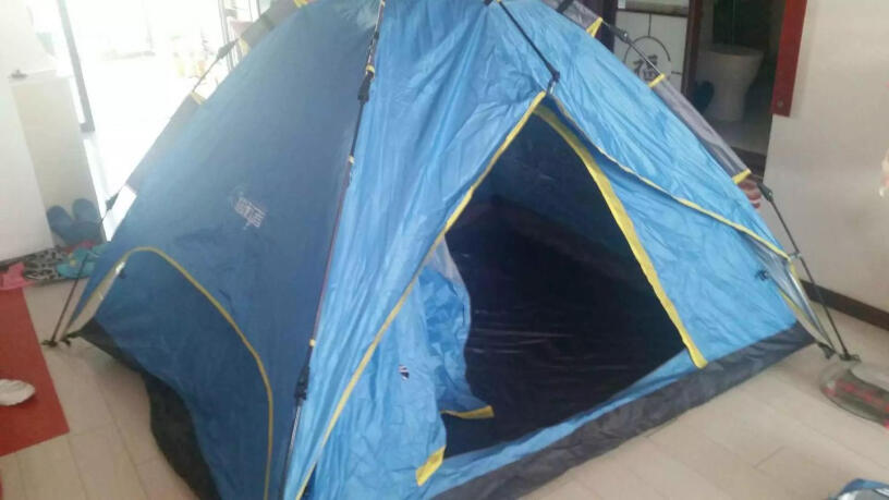 帐篷-垫子狼行者3-4人户外全自动帐篷质量真的好吗,最新款？