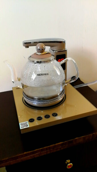 新功遥控全自动上水电热水壶玻璃电水壶烧水壶茶具每次加水量太少，都要按好几次，为什么不能调节叫水量？