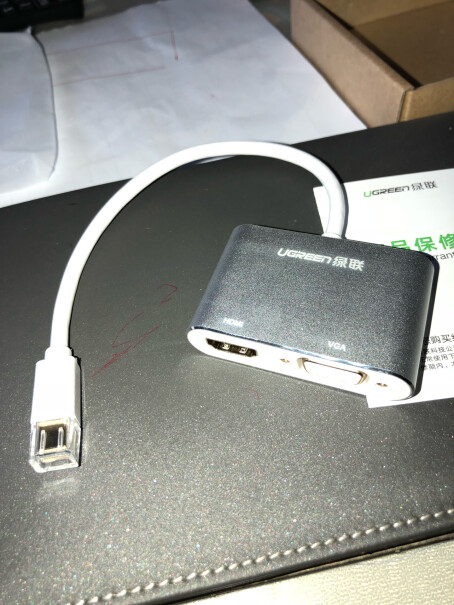 绿联Mini DP转VGA转换器线 白10458亲我的是苹果电脑，这个可以连接投影仪吗？