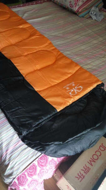 睡袋-吊床盛源户外双色带帽信封睡袋午休可拼接防泼水橙黑色质量值得入手吗,评测哪款质量更好？