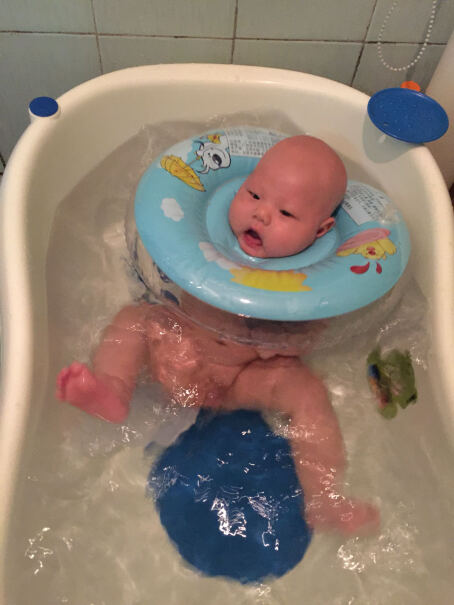 洗澡沐浴玩具诺澳婴幼儿充气游泳圈脖圈评测下来告诉你坑不坑,评测下怎么样！