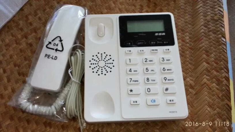 步步高电话机座机固定电话我家是农村的用是电信光纤电话机要插电源的能用吗？老人在家声音大不大？