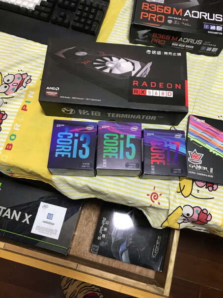 技嘉B360MCPU AMD2600 显卡RX580配哪个主板好 B360M和迫击炮哪个？