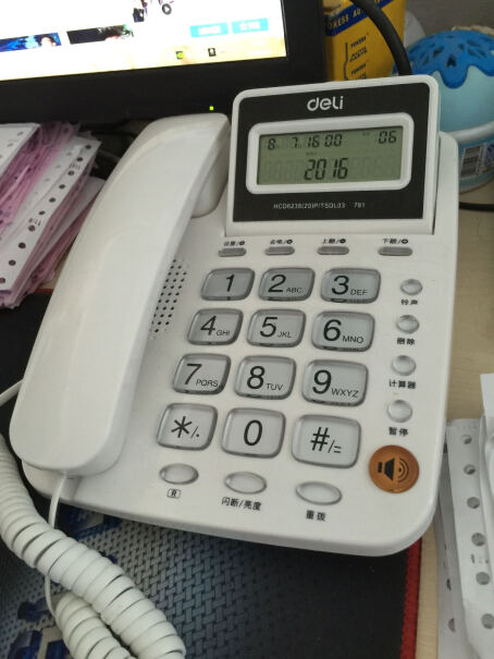 电话机得力（deli电话机座机固定电话评测质量好吗,质量真的好吗？