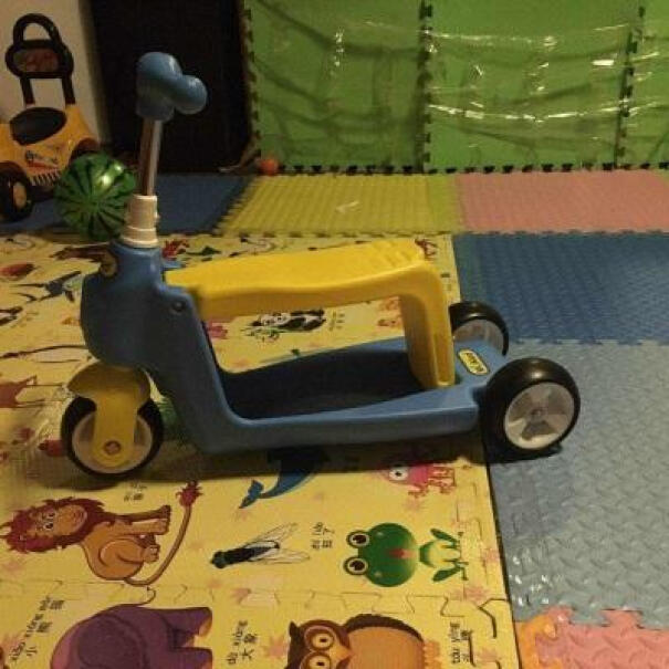 儿童滑板车纽奇滑板车儿童脚踏三轮童车1-5岁男女孩玩具滑滑车优缺点大全,好用吗？