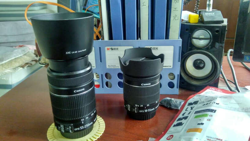 镜头附件JJC ET-60遮光罩 适佳能55-250/75-300/90-300mm镜头为什么买家这样评价！哪个值得买！