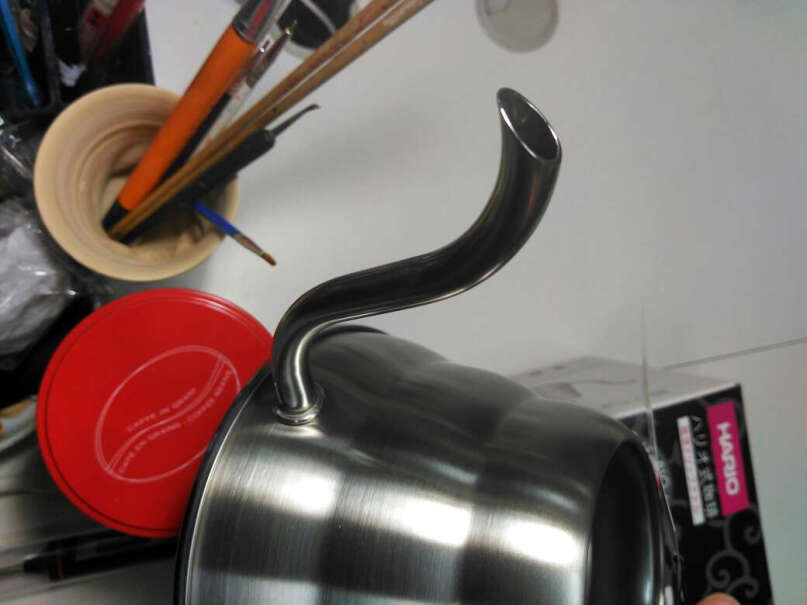 咖啡壶HARIO日本进口不锈钢滴滤式手冲咖啡壶细嘴云朵壶究竟合不合格,真的好吗！