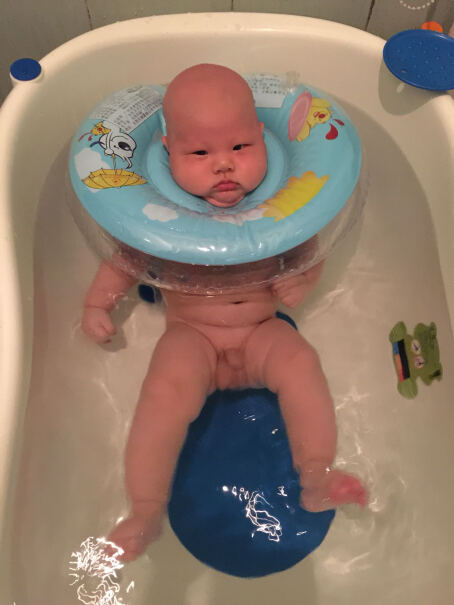 洗澡沐浴玩具诺澳婴幼儿充气游泳圈脖圈评测下来告诉你坑不坑,评测下怎么样！