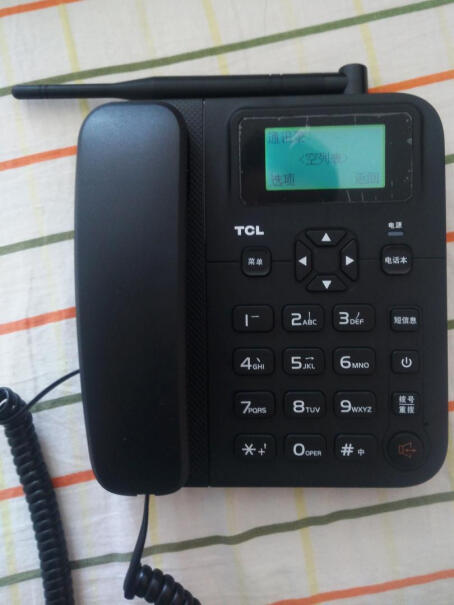 TCL插卡电话机能接受和发信息吗？