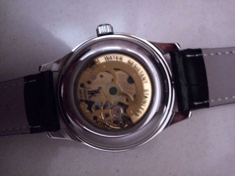 阿帕琦IK手表镂空全自动夜光机械表可以随便换手表带吗？