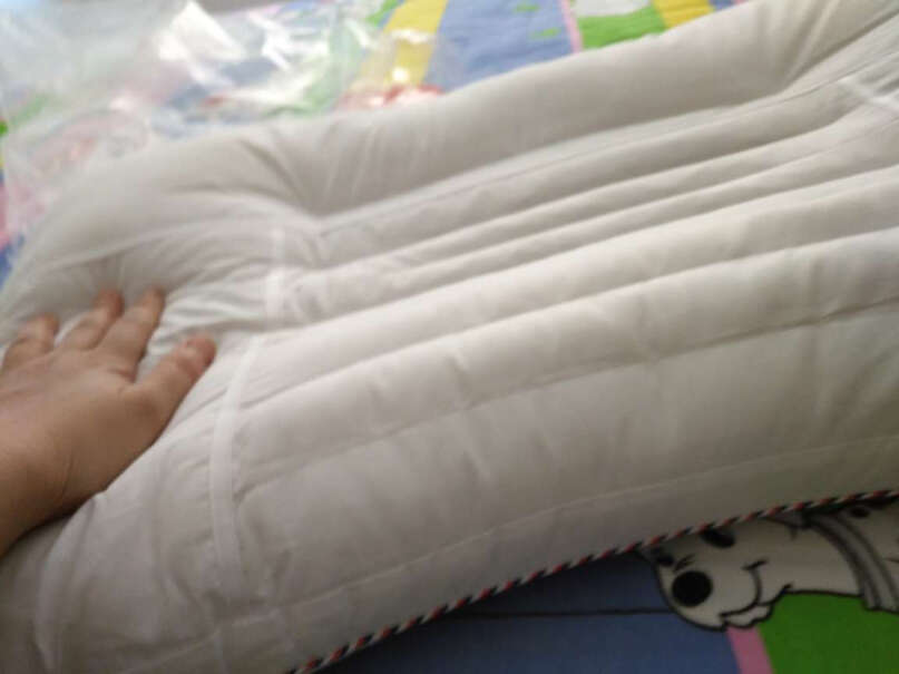 富安娜家纺圣之花枕头芯颈椎枕草本枕芯89两个合适吗？