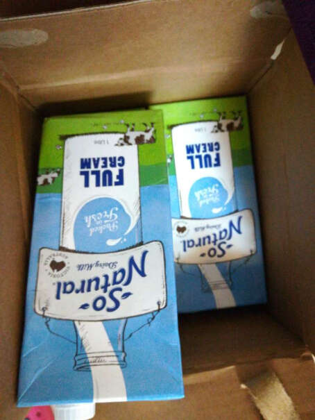 牛奶乳品澳洲原装进口 澳伯顿(So Natural) 高钙全脂纯牛奶 1L*12盒质量真的好吗,好不好？