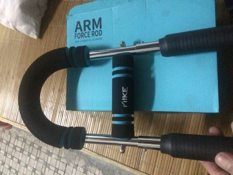 米客臂力器多功能u型臂力棒健身器材家用可调节扩胸器力量训练这个可以矫正拱背不？