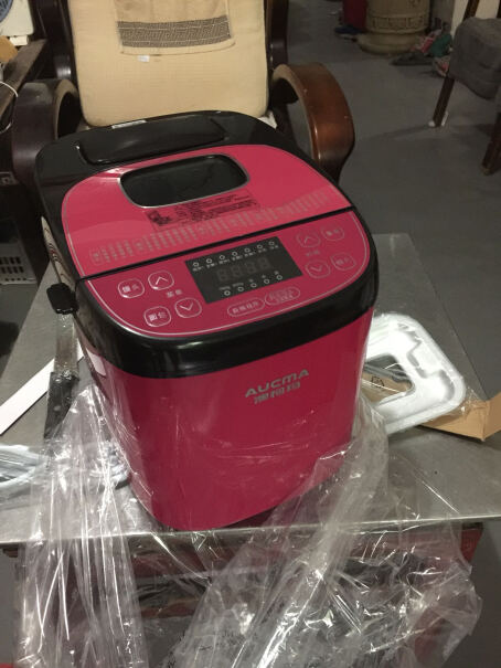 澳柯玛烤面包机馒头机家用小和面机全自动面点机AMB-512米酒能做出来吗？