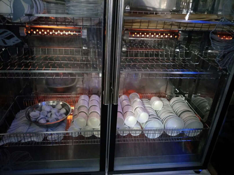 圣托不锈钢消毒柜商用双开门910升大容量紫外线您好，请问这款消毒柜能否消毒塑料餐具？