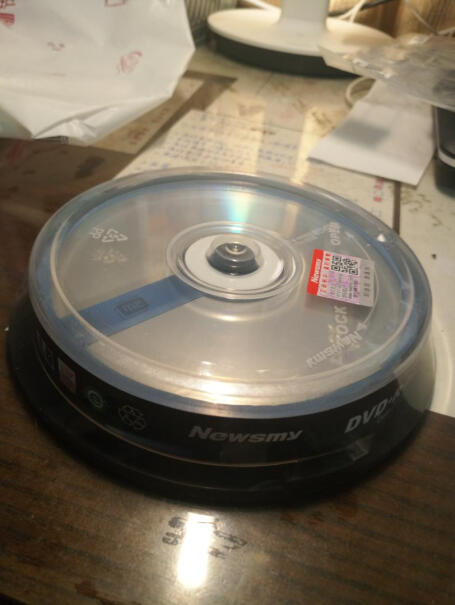 纽曼DVD+RDL到手还没用过的光盘用&quot;带有CD/DVD播放器&quot;打开后只有2g空间，大家有遇到这种情况吗？