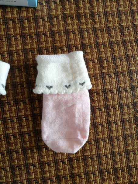 JEENH婴儿袜子新生儿袜子0-12个月棉袜3双装宝宝袜子一盒几双装？