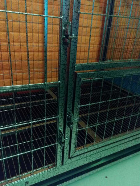 狗笼中型犬大型犬狗笼子粑粑能漏下去吗，底下的铁丝有点密啊？