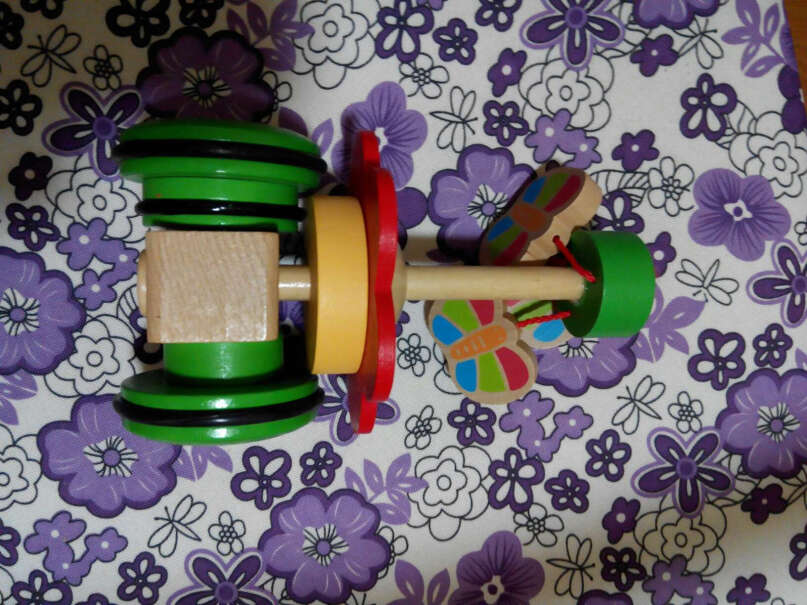 手推玩具手推车学步车动物单杆旋转蝴蝶助步车儿童木制玩具到底要怎么选择,性能评测？