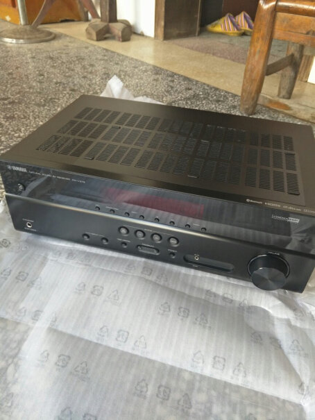 雅马哈HTR-3072音响机顶盒连功放，电视无信号？