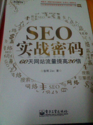 SEO实战密码：60天网站流量提高20倍(博文视点出品) 实拍图