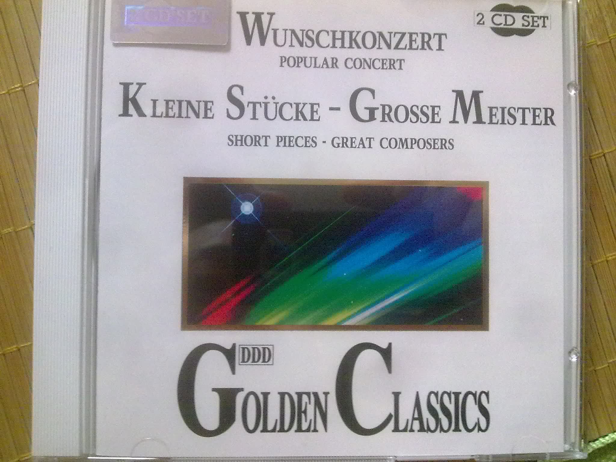 中图原装进口系列：Wunschkonzert，KleineStucke（176018-2）（2CD）（京东专卖） 实拍图