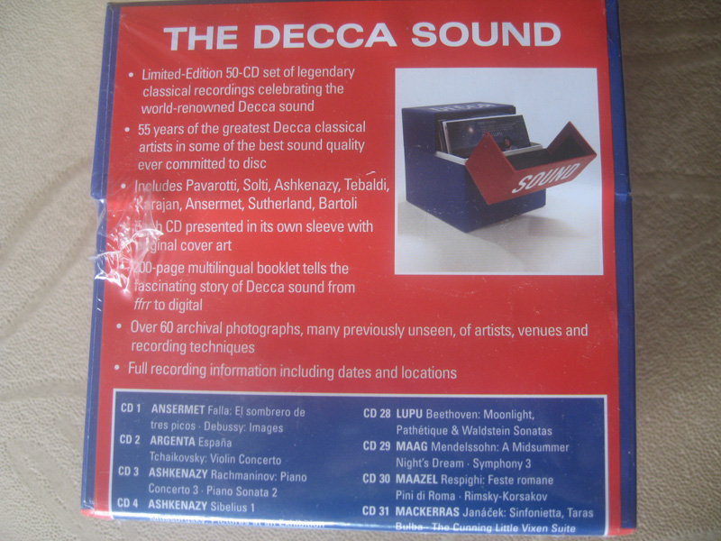 进口CD DECCA迪卡精选（进口50CD） 晒单实拍图