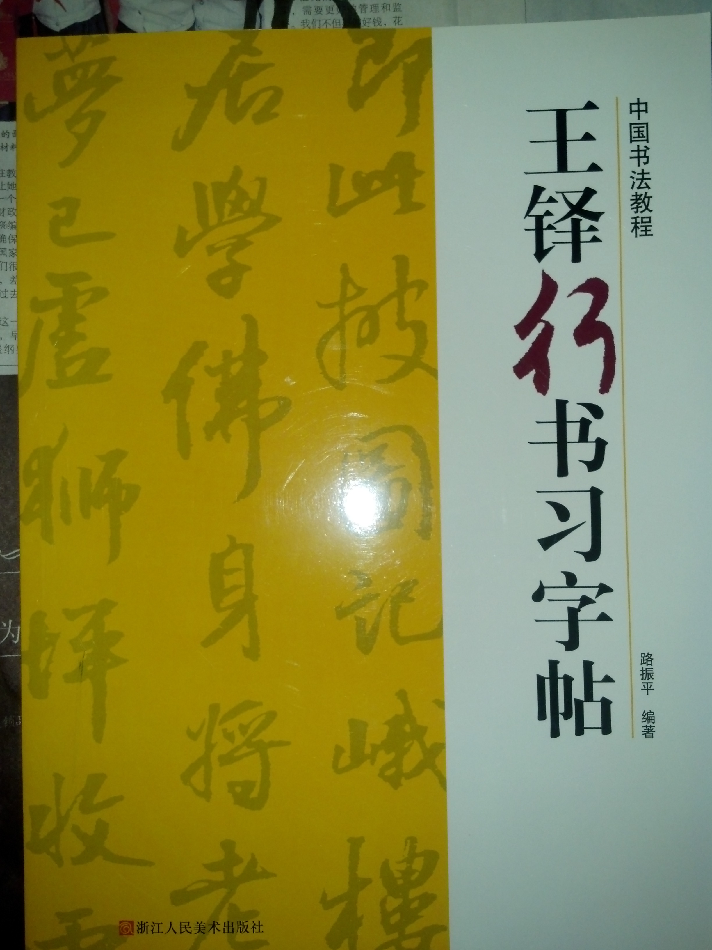 中国书法教程：王铎行书习字帖 实拍图