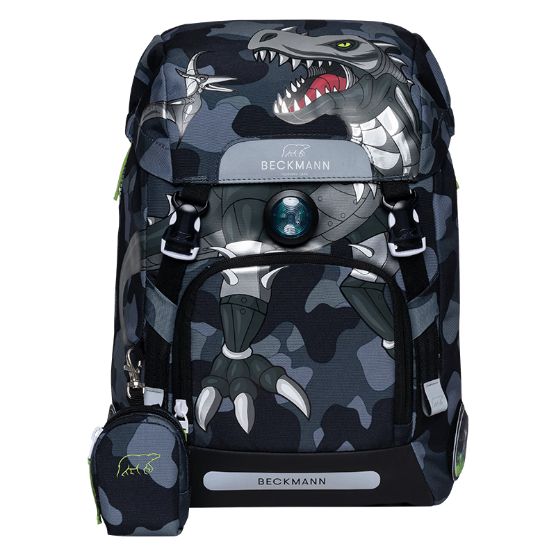 Beckmann Norwegian Primary School Student Spine Protection Large Capacity Stylish Backpack for Grades 1-3 Boys And Girls, First And Third Grade Children's Backpack