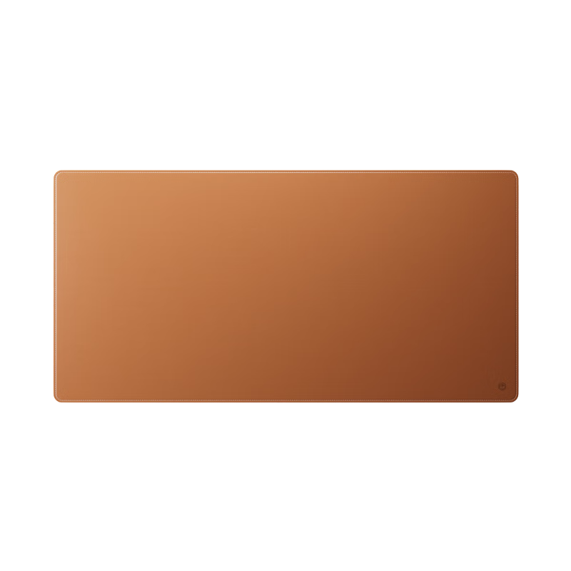 JD Original 800*400mm Extra Large Dual Material Desk Pad Mouse Pad, Extended Large Office Gaming E-Sports Computer Desk Pad, Leather Texture Natural Oak, Waterproof Wear-Resistant, Brow