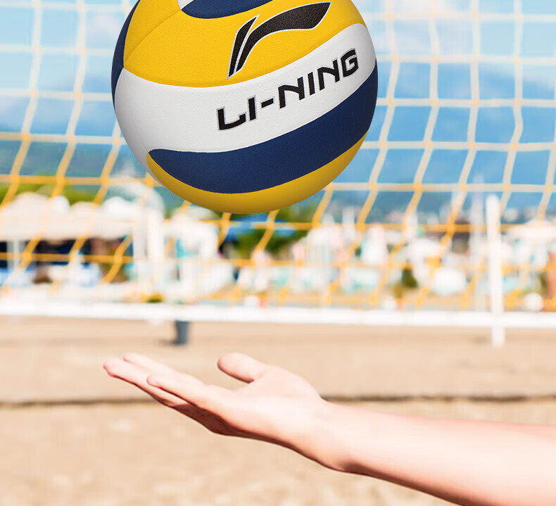 Li-Ning Volleyball Size 5 for Middle School Entrance Exam, Specialized for Teenagers And Adults, Hard Shell Soft Leather Training Standard Exam Ball for Men And Wome 4