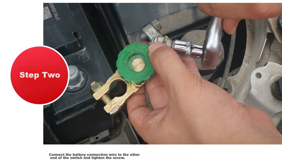 QL Car Battery Disconnect Switch, Anti-Leakage, Low Battery, Brass Terminal Post, 16-17mm 8