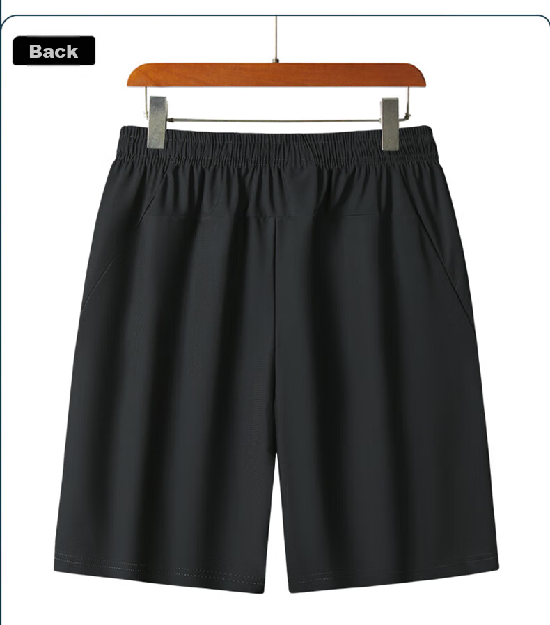 MiiOW Cooling Shorts for Men, Summer Trendy Ice Silk Quick-Dry Fitness Five-Point Pants, Large Size Sports Pants, Father's Day Gift 12