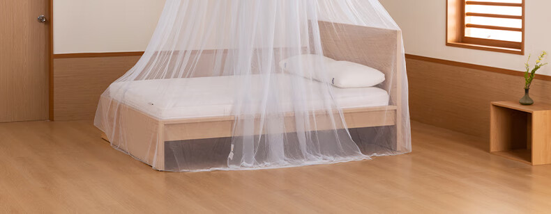 MEDOGA Class A Maternal And Infant Palace-Style Floor Mosquito Net, Home Use, Ceiling-Mounted, No Installation Required, Princess Style, Light Beige, 1.8 Meters [Romantic And Elegant] 35