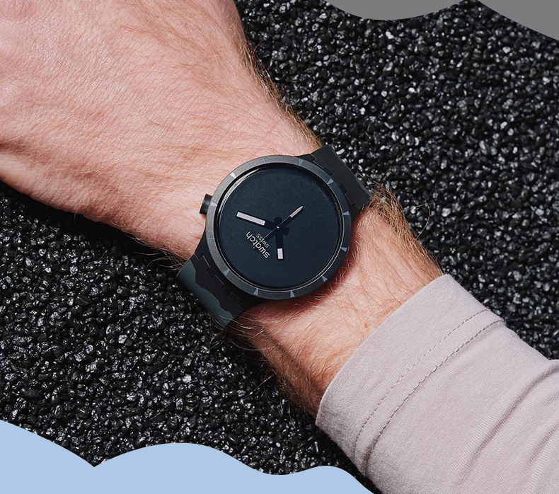 Swatch Swiss Watch, Innovative Plant Ceramic Luminous Quartz Watch for Men And Women, Holiday Gift, Desert Explorer 7