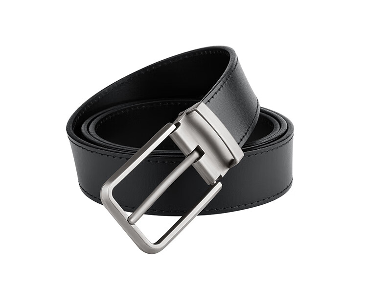 HALFEEL Men's Belt, Handmade Durable Leather Belt, Vintage Wear-Resistant Cowhide Pin Buckle, Trendy Genuine Leather Trouser Belt, Father's Day Gift 9