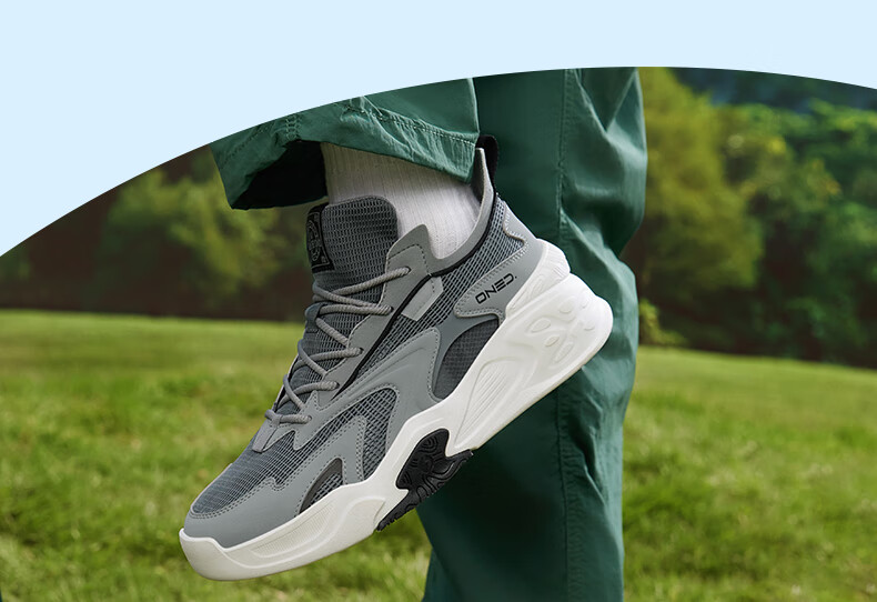 361° Men's Sports Shoes Jin Cheng SE Spring Summer Mesh Breathable Thick Sole Height Increasing Casual Sneakers 672626614-2 30