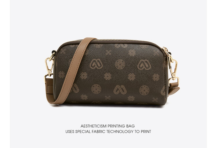 Laorentou Ladies Handbag, Large Capacity, Monogram Shoulder Bag, Crossbody Bag, Phone Pouch, Small Purse, Valentine's Day Gift 16